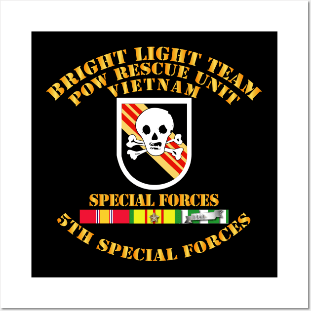 Bright Light Tm Flash 5th SFG Vietnam SVC Wall Art by twix123844